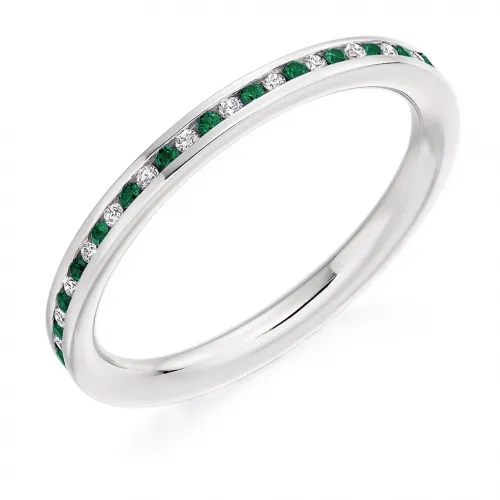 Emerald Diamond Ring